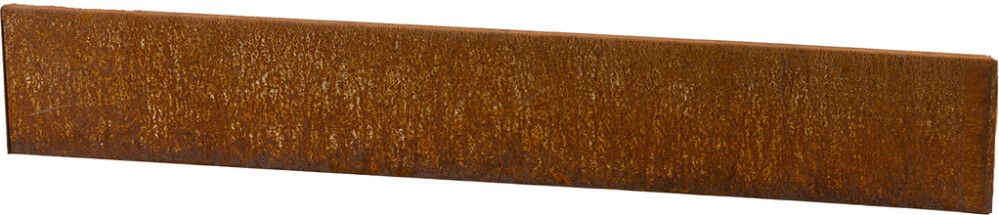 Nurmikon reunus Recal Corten teräs 110 x 19 cm