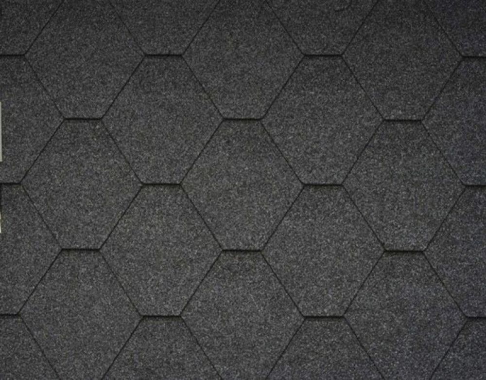 Kattolaatta Plano Natur 3 m²/pkt hiilenharmaa