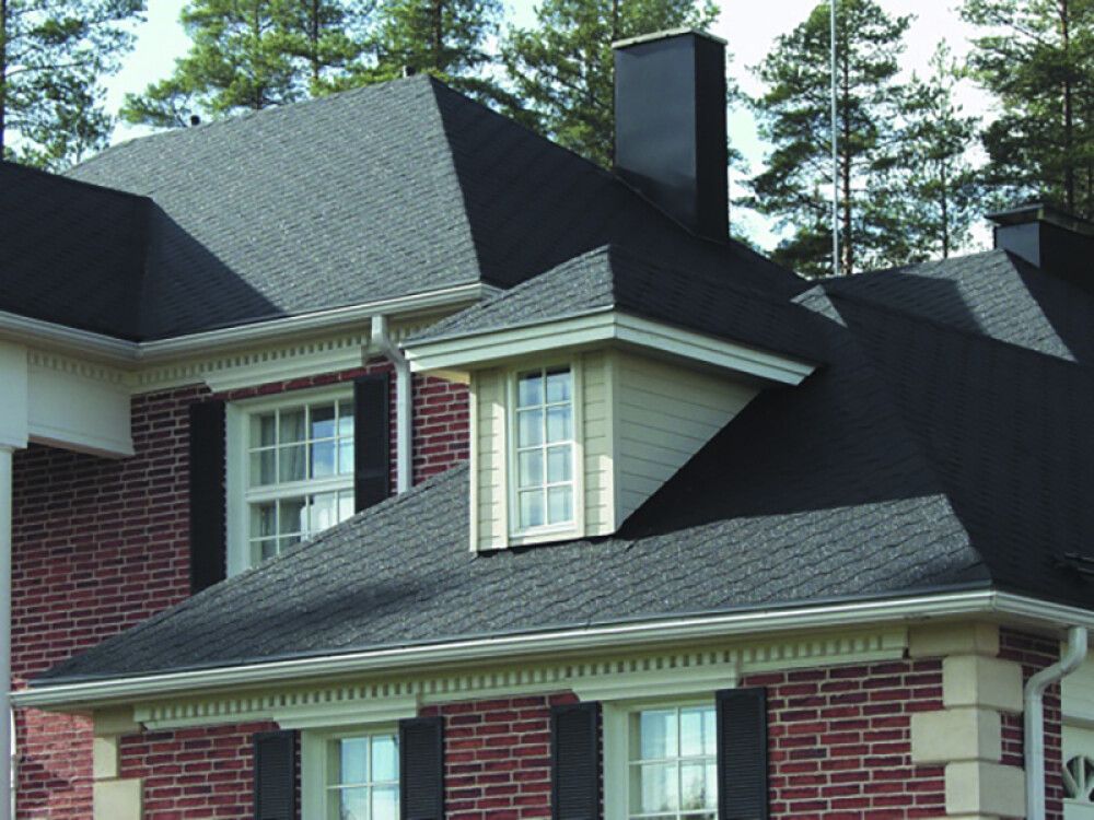 Kattolaatta Plano Natur 3 m²/pkt hiilenharmaa