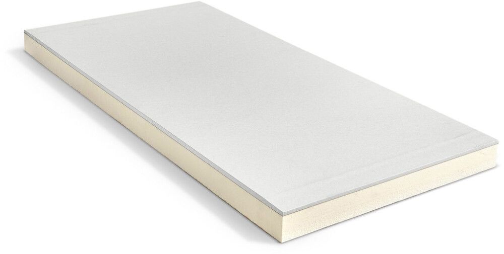 Eristelevy kipsilevypinnalla Recticel Eurothane G1200 42,5 x 1200 x 2600 mm