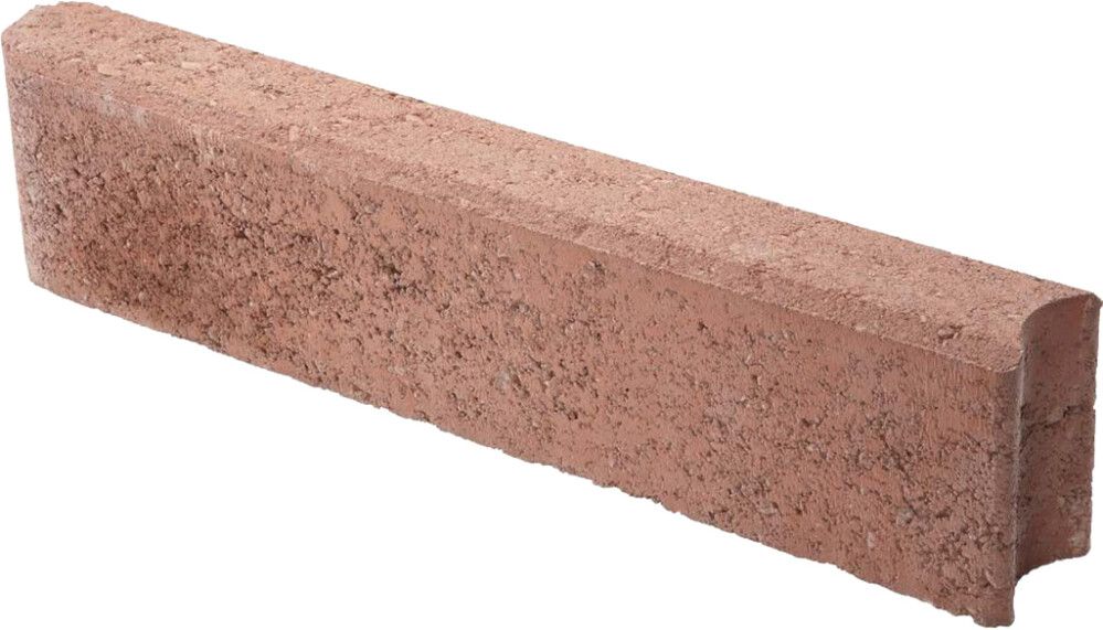 Nurmikon Reunakivi Lakka Punainen 135 x 80 x 600 mm