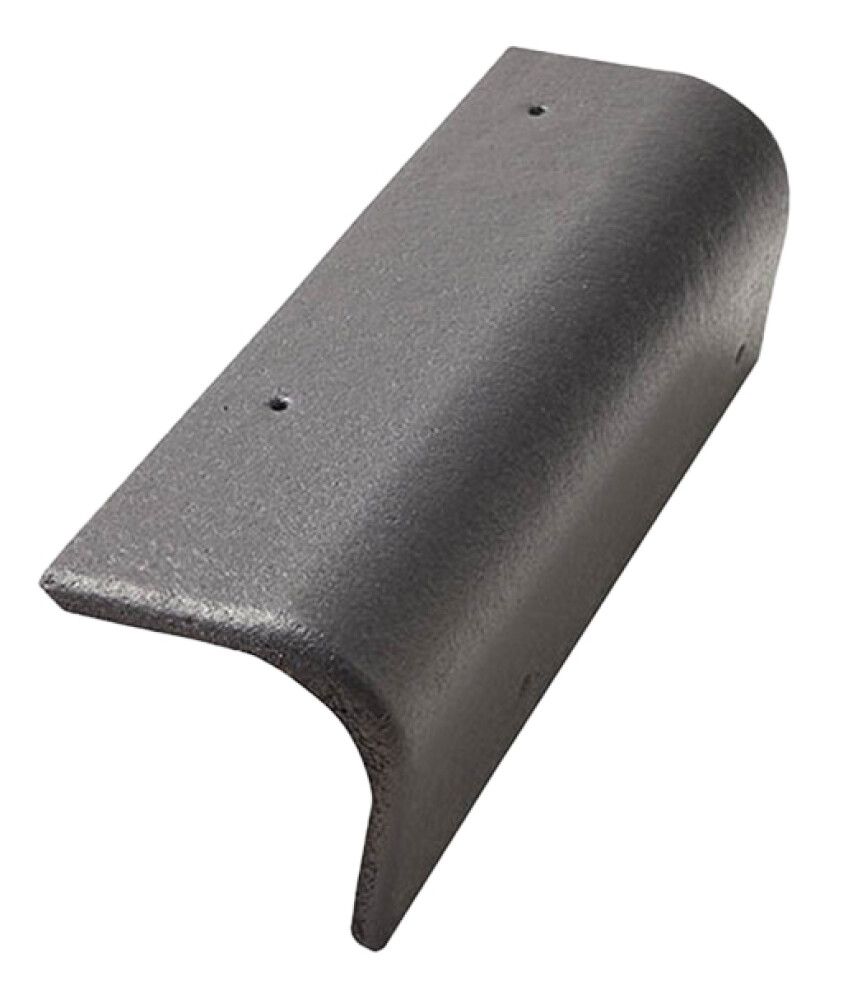 Päätyreunatiili Ormax Protector  Nova tummanharmaa