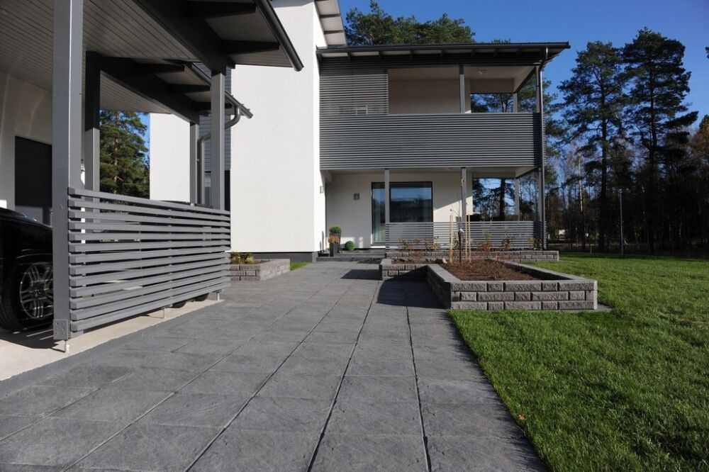 Loimulaatta Lakka Grafiitti 400 x 400 x 50 mm