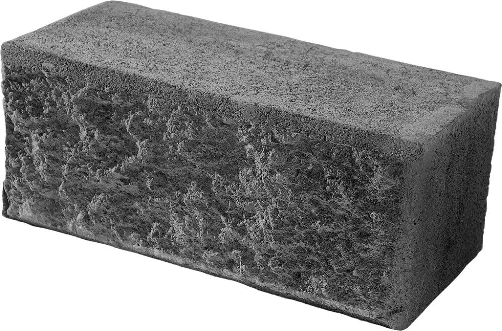 Citymuurikivi Lakka Musta 360 x 180 x 150 mm