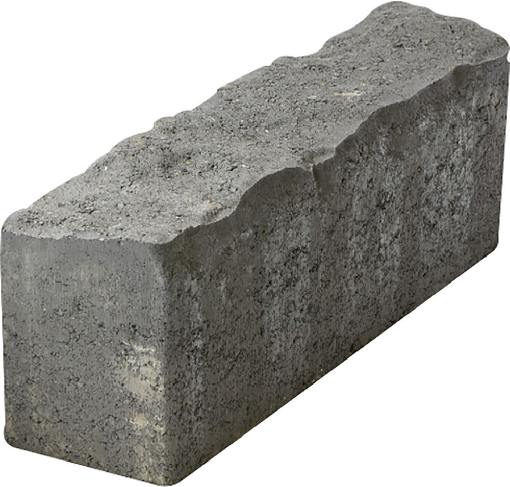 Loimureunakivi Lakka Musta 140 x 351 x 100 mm