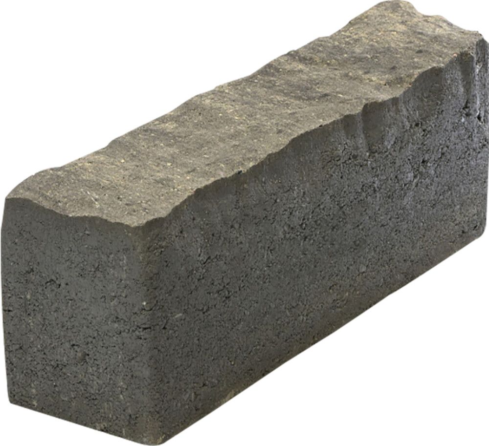 Loimureunakivi Lakka Mustavalkoinen 140 x 351 x 100 mm