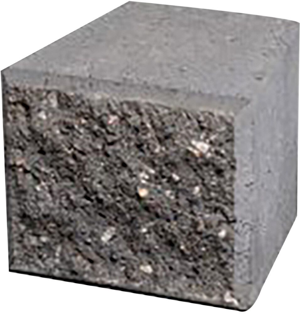 Citymuurikivi Kaari Lakka Harmaa 180 x 180/130 x 150 mm