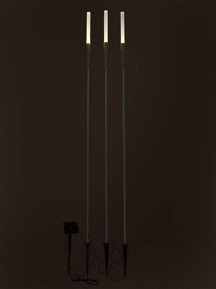 Solarvalaisin Luxform Ronda vihreä 3 lm 3 kpl