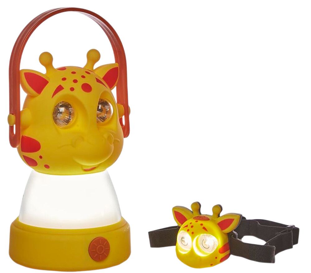 Lasten lyhty ja otsavalo Luxform Kirahvi