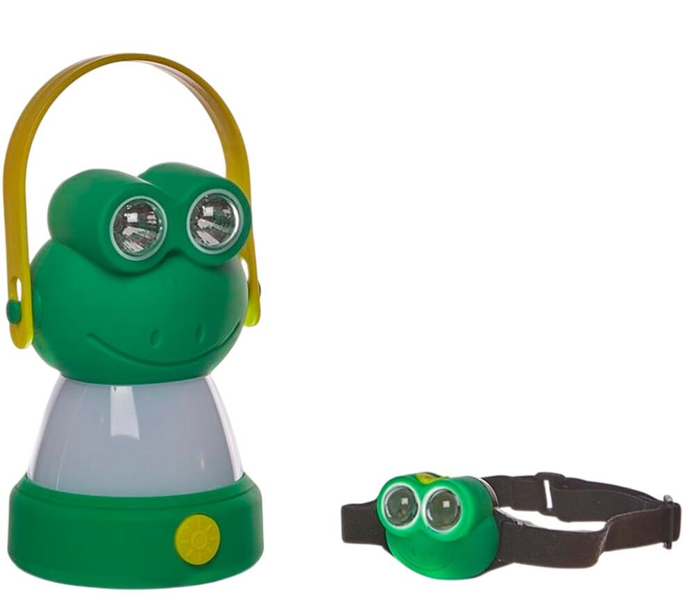 Lasten lyhty ja otsavalo Luxform Sammakko