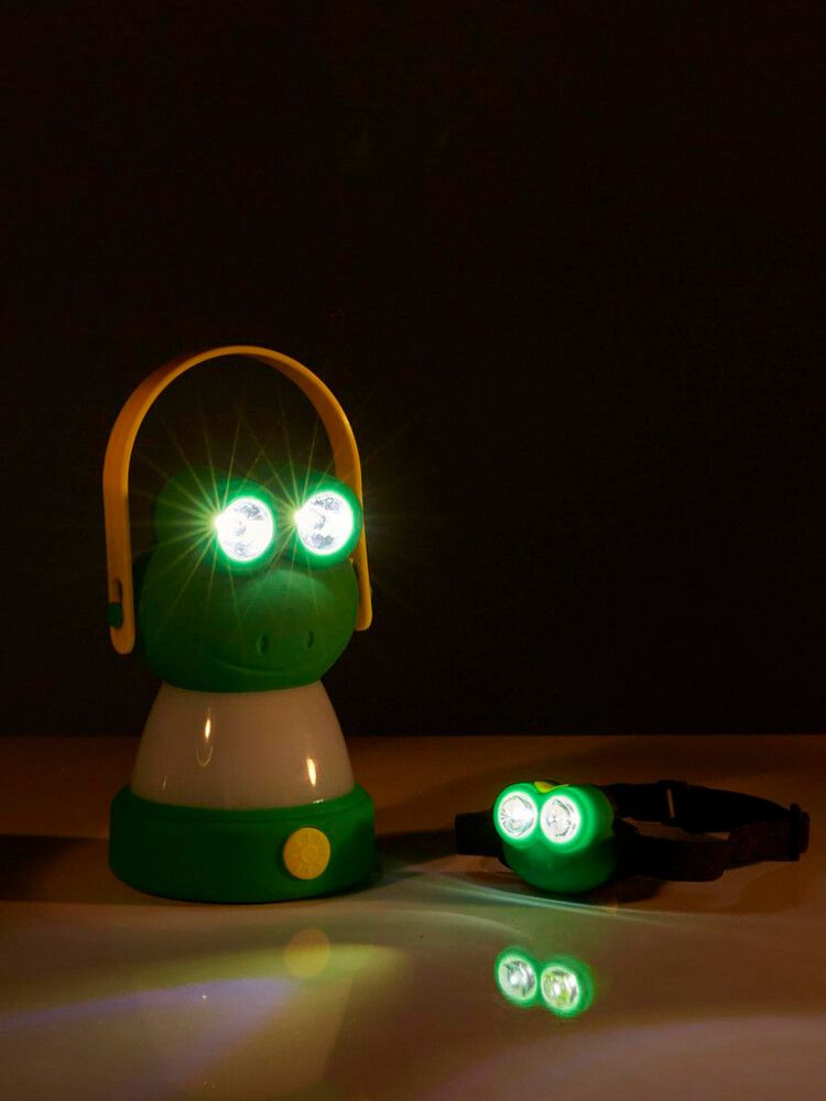 Lasten lyhty ja otsavalo Luxform Sammakko