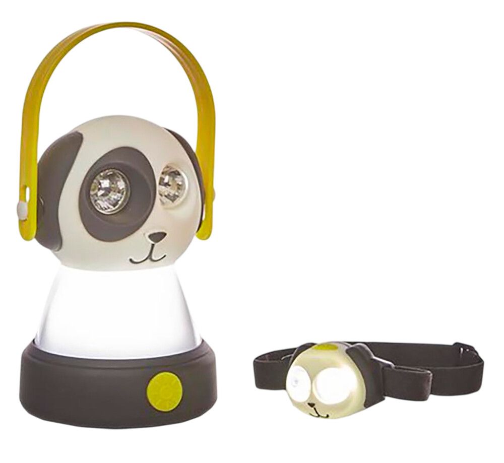 Lasten lyhty ja otsavalo Luxform Koira