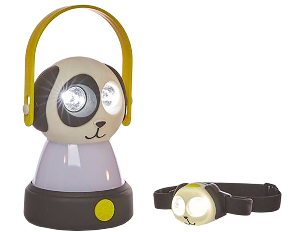 Lasten lyhty ja otsavalo Luxform Koira