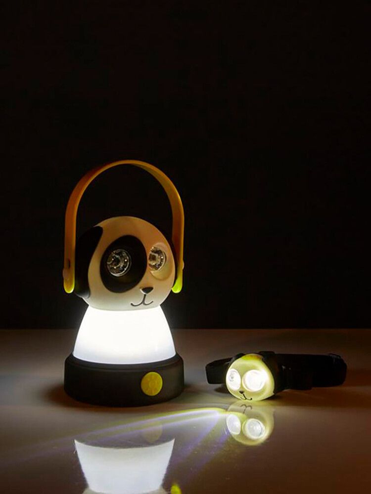 Lasten lyhty ja otsavalo Luxform Koira