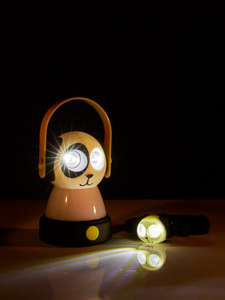 Lasten lyhty ja otsavalo Luxform Koira