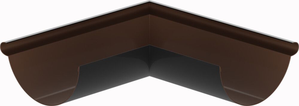 Ulkokulma JanLa pyöreä 125 mm Musta