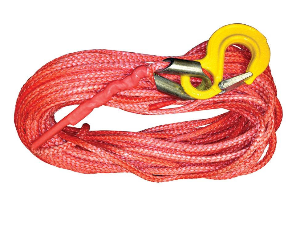 Synteettinen köysi koukulla Armortek 30 m 8113 kg