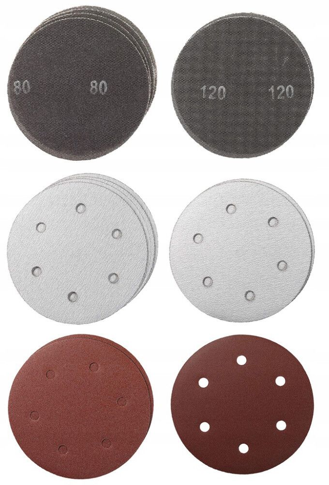 Hiomapaperisetti Einhell Mesh 225 mm 15 kpl