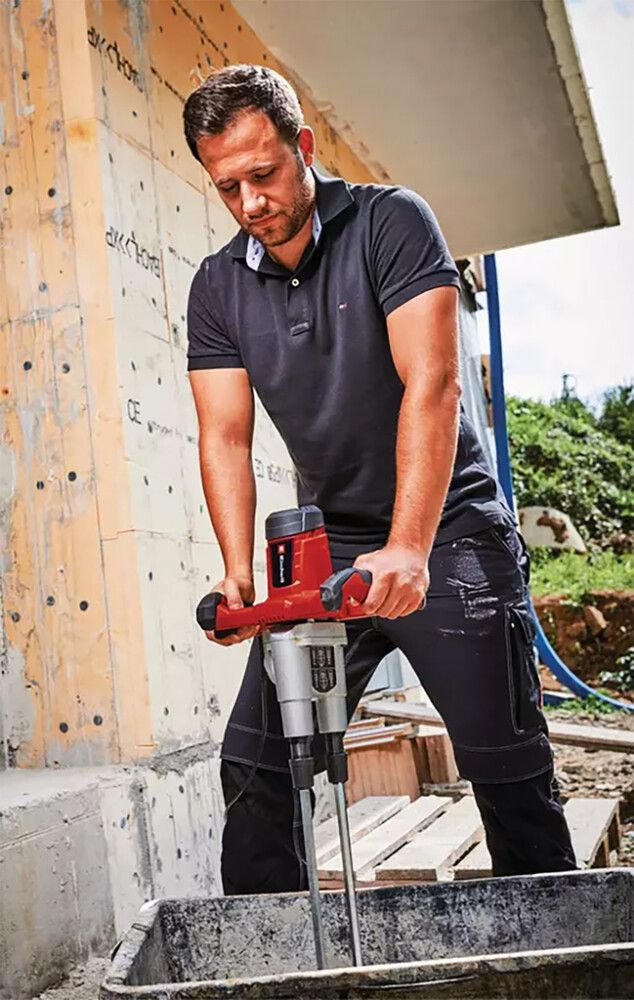 Maalin- ja laastinsekoitin Einhell TE-MX 1600-2 CE Twin