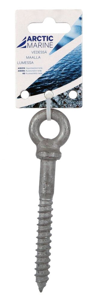 Silmukkaruuvi puukierre Arctic Marine 10 x 75 mm
