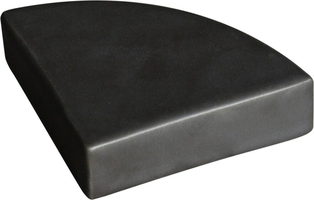 Korokepala ulkoruukkuun musta 11 x 11 x 3 cm