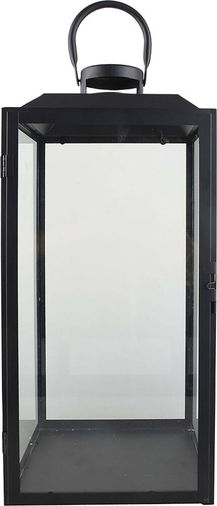 Lyhty Freya musta XL 52 x 23 x 23,5 cm