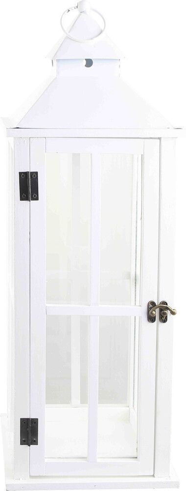 Puulyhty Fiona valkoinen 59,5 x 21 x 21 cm