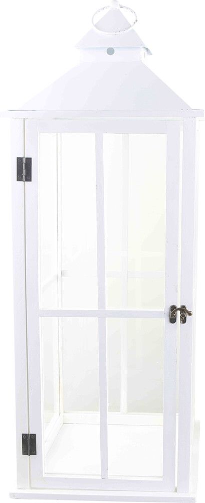 Puulyhty Fiona valkoinen 76 x 28 x 28 cm