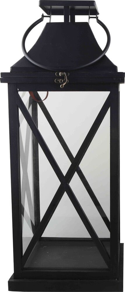 Puulyhty Frida musta 61 x 25 x 25 cm