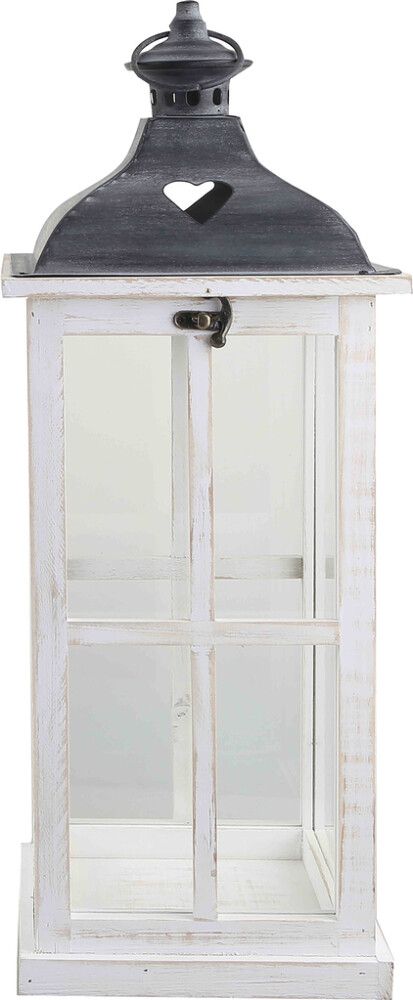 Puulyhty Felicia luonnonvalkoinen 19,5 x 19,5 x 50 cm