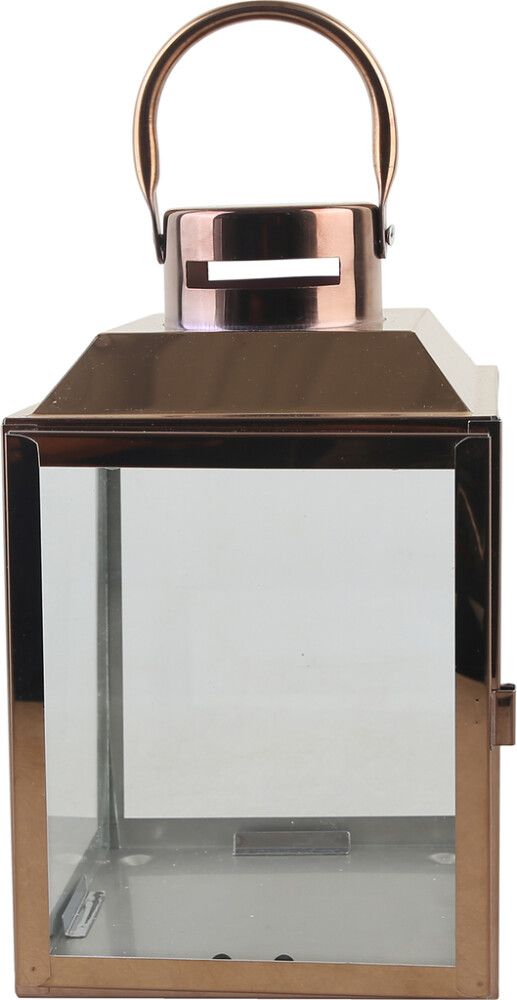 Lyhty Gemma 13,5 x 13,5 x 22,5 cm ruusukulta