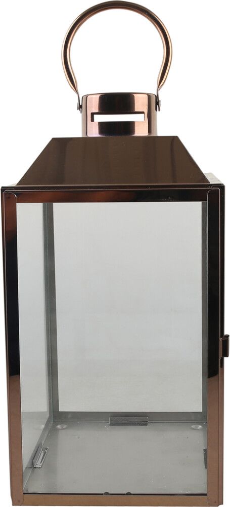 Lyhty Gemma 16,5 x 16,5 x 33 cm ruusukulta