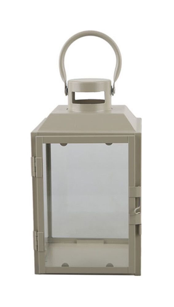 Lyhty Freya 10 x 10 x 16 cm greige