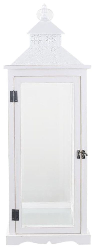 Lyhty Gabriella 25 x 25 x 75 cm valkoinen