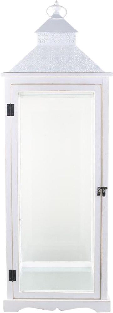 Lyhty Gabriella 32 x 32 x 98 cm valkoinen