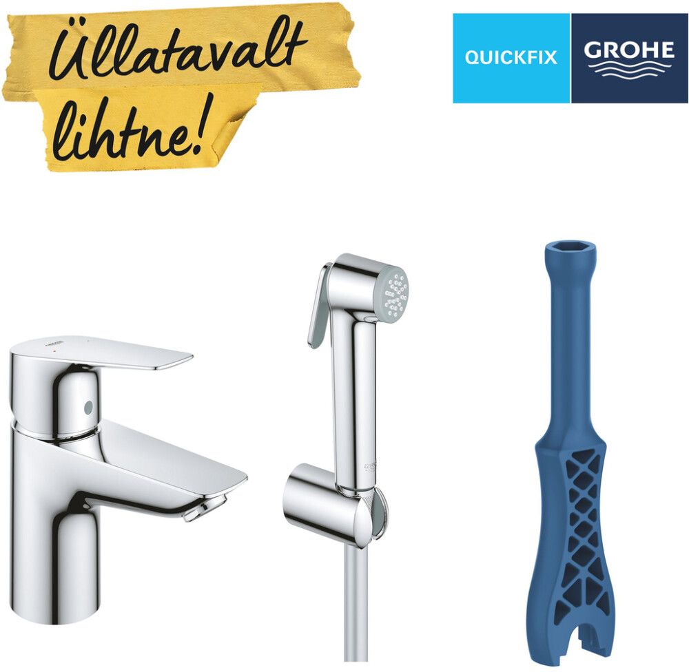 Pesuallashana Grohe Start Edge bideellä