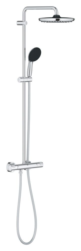 Suihkujärjestelmä GROHE Vitalio Start System 250 termostaatilla kromi