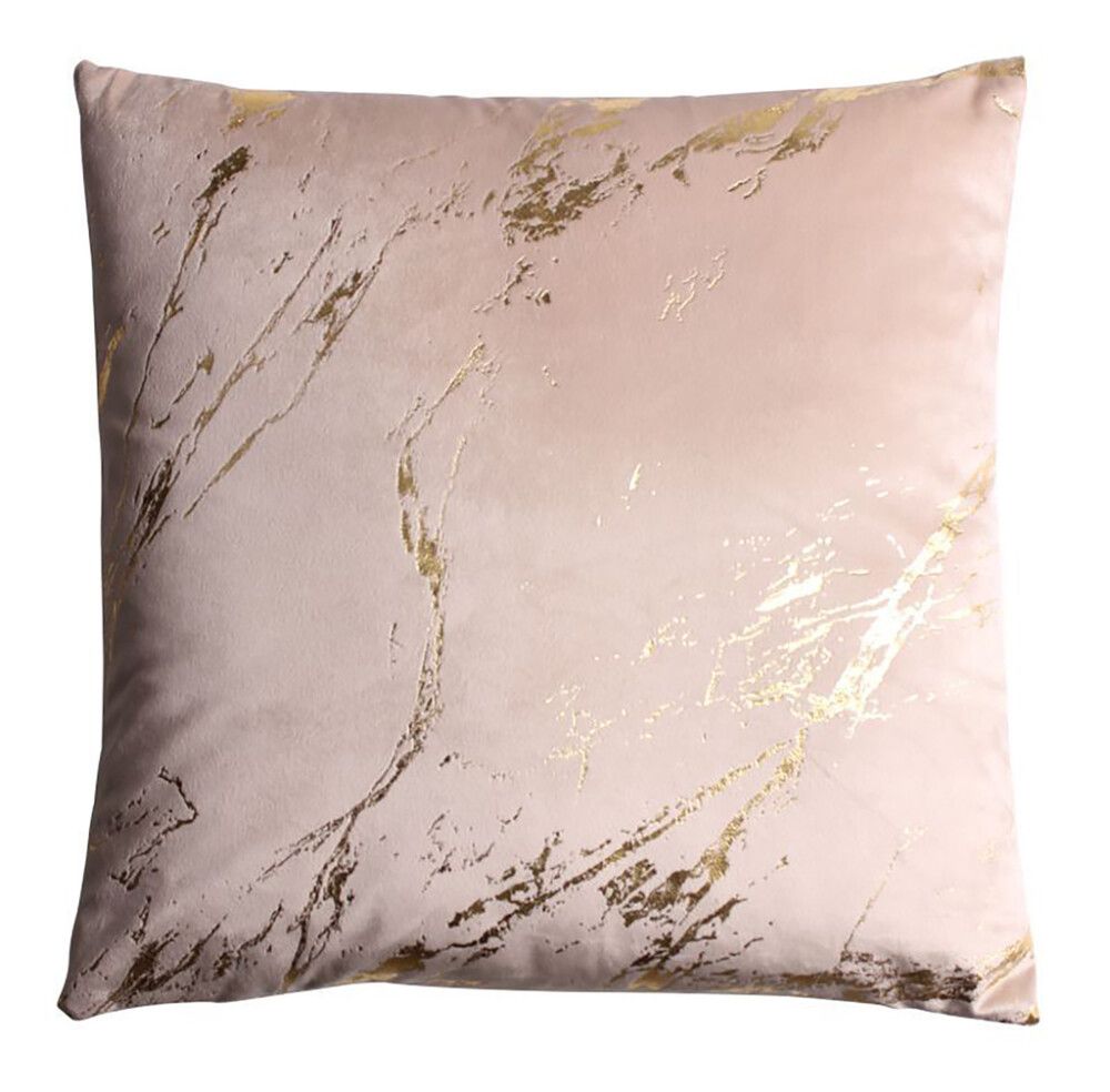 Koristetyyny Storm beige/kulta 45 x 45 cm Beige