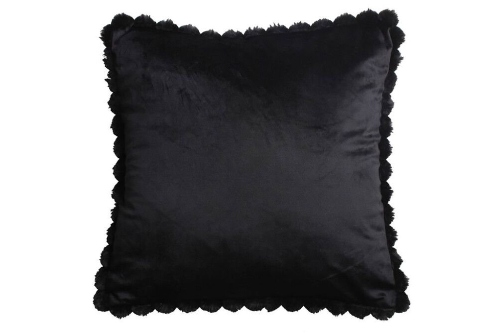 Koristetyyny Gentil musta 45 x 45 cm