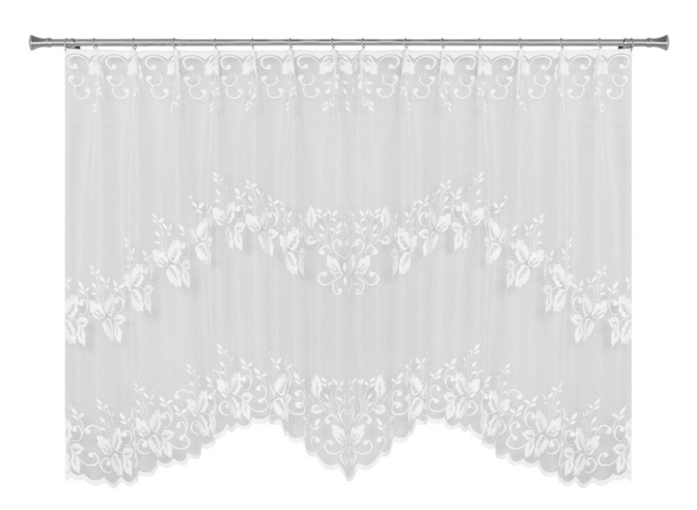 Verho Ilona valkoinen 300 x 150 cm