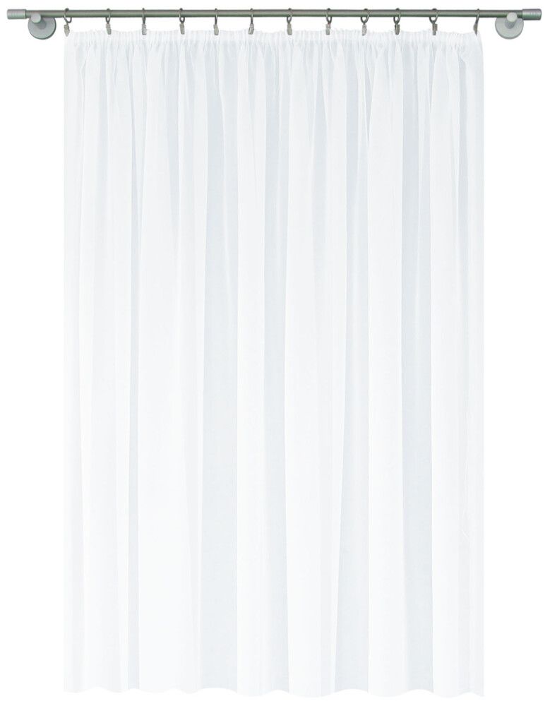 Verho Diana valkoinen 290 x 160 cm