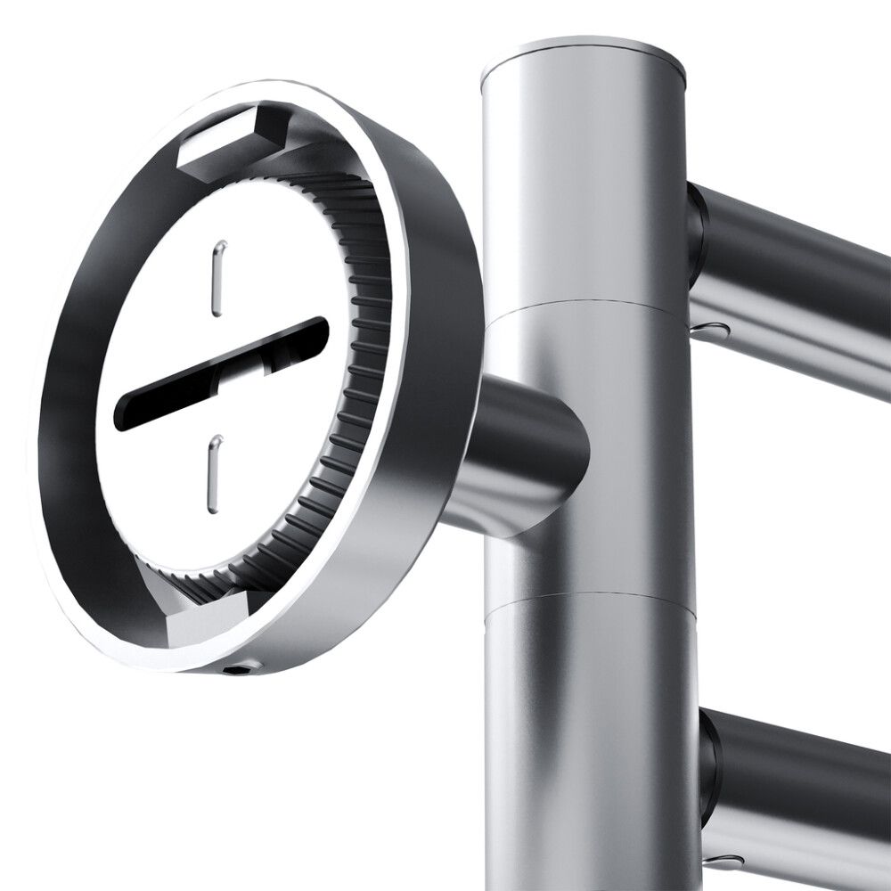 Pyyheteline Camargue Paris 2-oksaa Harjattu Teräs