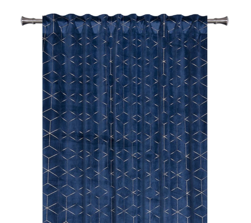 Verho Sanso sininen 140 x 260 cm