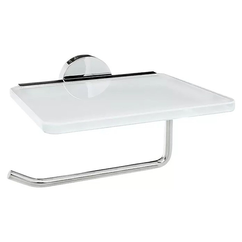 WC-paperiteline Camargue Paris lasihyllyllä kromi/lasi