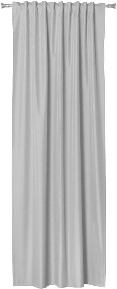 Verho Nuitt vaaleanharmaa 135 x 260 cm
