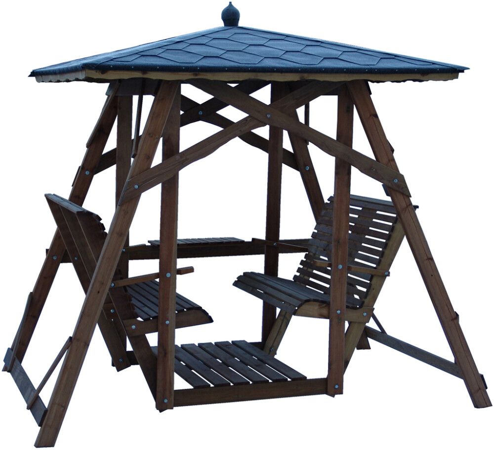 Sivupöytä Timo Keinuun ruskea