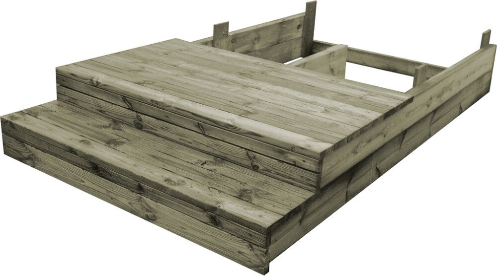 Korokepala Onni Käymälään portailla