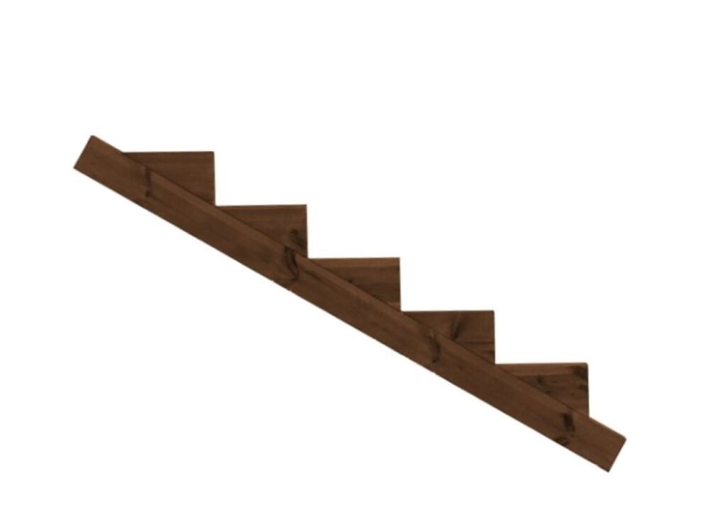 Porrasrunko Tammisto 5-askelmaa Ruskea