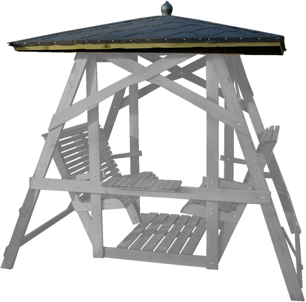 Keinun aumakatto Timo 200 x 180 cm vihreä