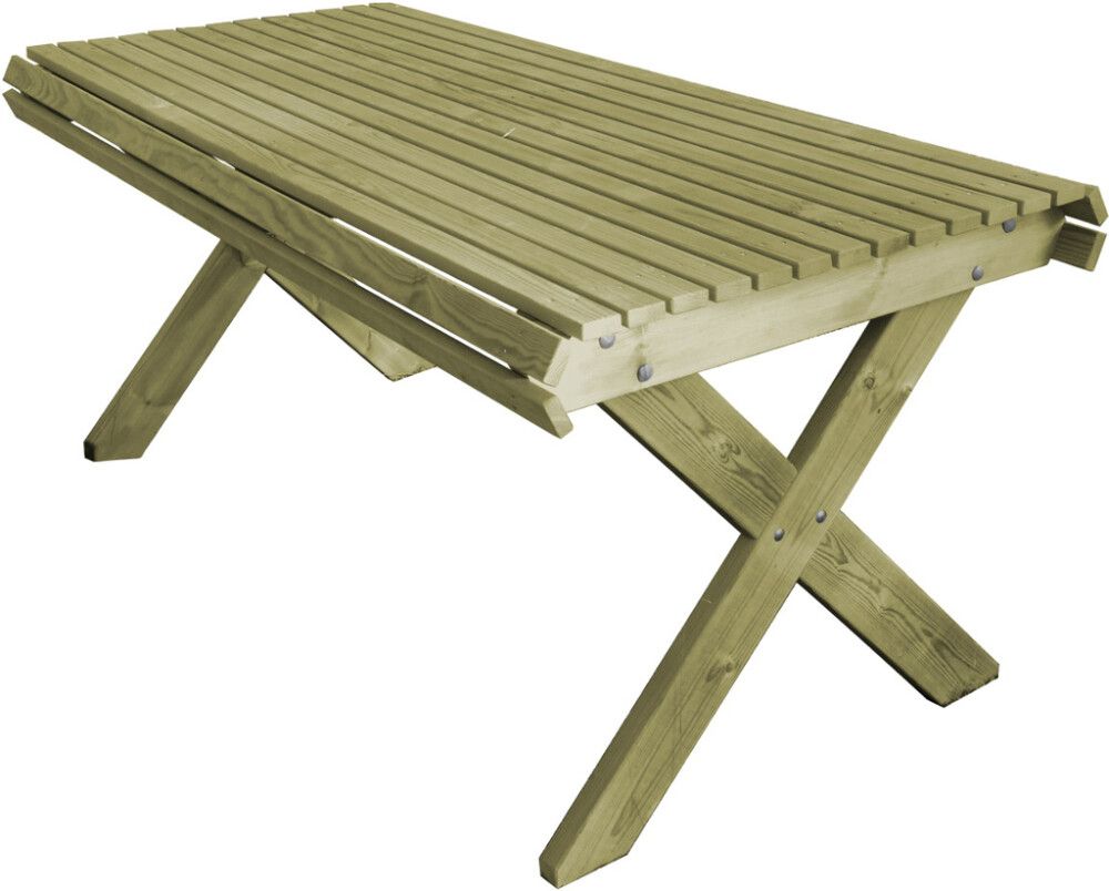 Pöytä Susanna 120 x 77 cm vihreä